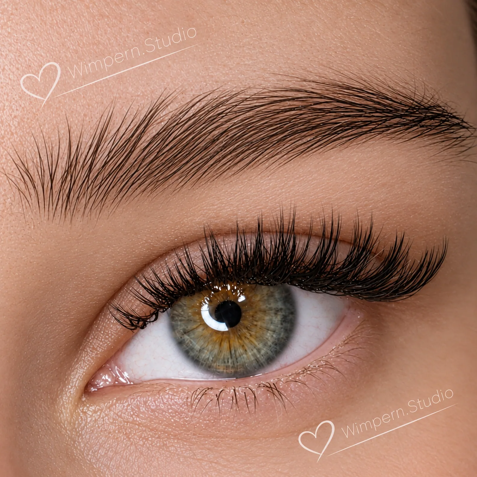 3D Volumen Wimpernverlängerung